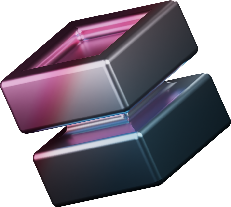 Cube Abstract Shape 3d Holographic